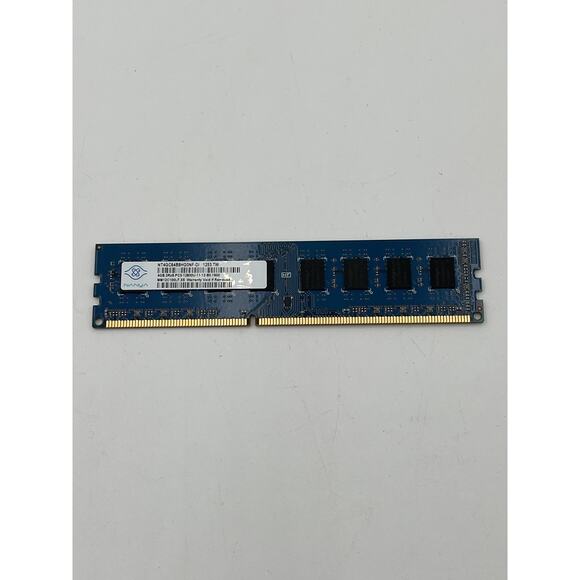 Nanya NT4GC64B8HG0NF-DI 4GB PC3-12800U DDR3-1600 2Rx8 N-ECC RAM Memory - Picture 1 of 3